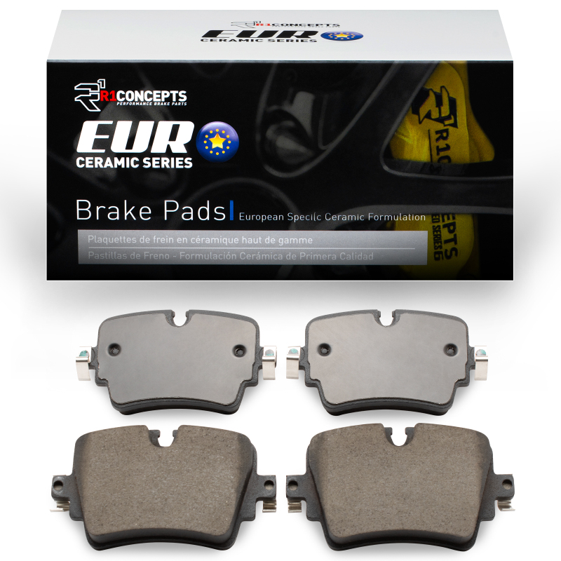 Jaguar F-Type Brake Pads - Rear - R1 Concepts - Euro Ceramic - `14-`24